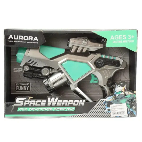 Arma Spaziale: Aurora arma spaziale con luce e suono 28cm immagine 7