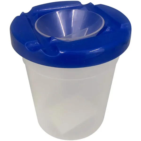 Ars Una: Bicchiere per lavare i pennelli di colore blu immagine 1