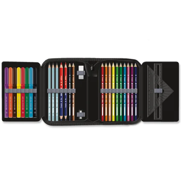 Ars Una: Black Panther astuccio pieghevole completo 12,8x19,3x3,6 cm immagine 2