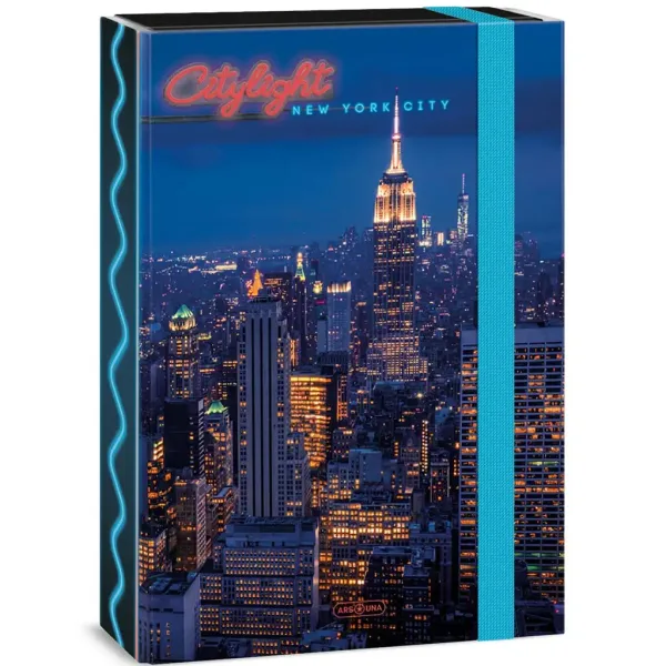 Ars Una: Citylight New York scatola porta quaderni formato A/4 immagine 1