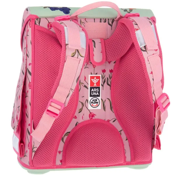Ars Una: Cute Animals Doggie zaino scolastico compatto ed ergonomico con chiusura magnetica, 33x41x24 cm immagine 4