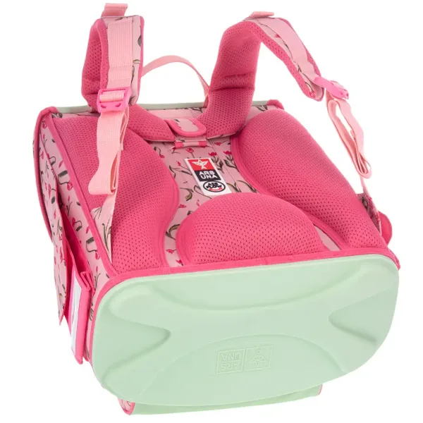 Ars Una: Cute Animals Doggie zaino scolastico compatto ed ergonomico con chiusura magnetica, 33x41x24 cm immagine 5