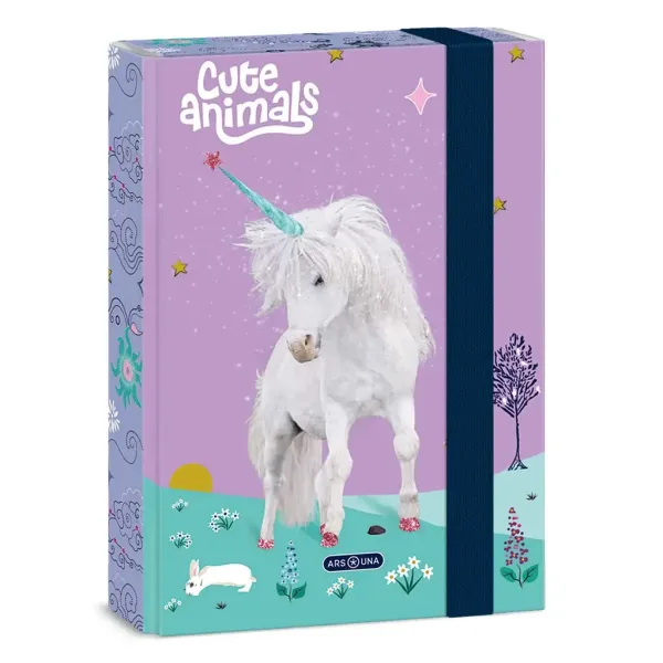 Ars Una: Cute Animals Unicorn astuccio A/5 immagine 1