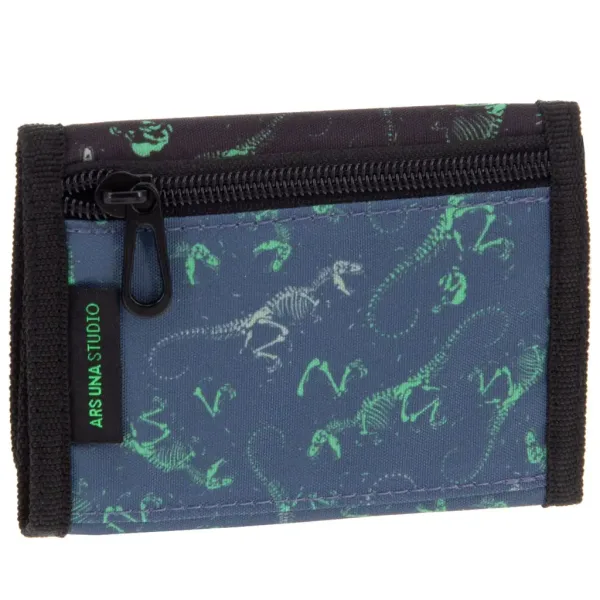 Ars Una: Portafoglio T-Rex 9x12,5x2cm immagine 2