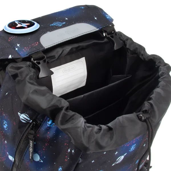 Ars Una: Space Explorer Easy-Pack - zaino scolastico 27x38x18 cm immagine 7