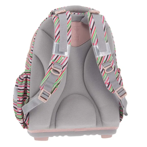Ars Una: Think Pink zaino anatomico per la scuola, 33x43x22 cm immagine 2