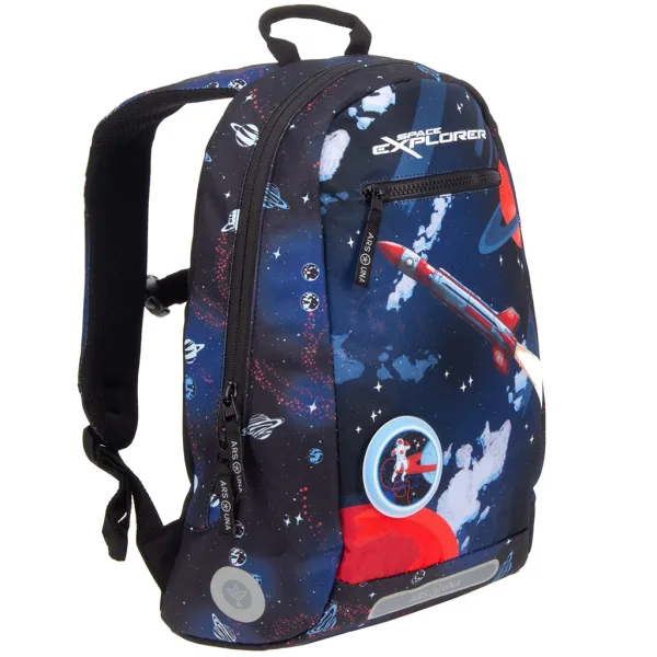 Ars Una: Zaino Daylite Mini Esploratore Spaziale 27x39x14 cm immagine 2