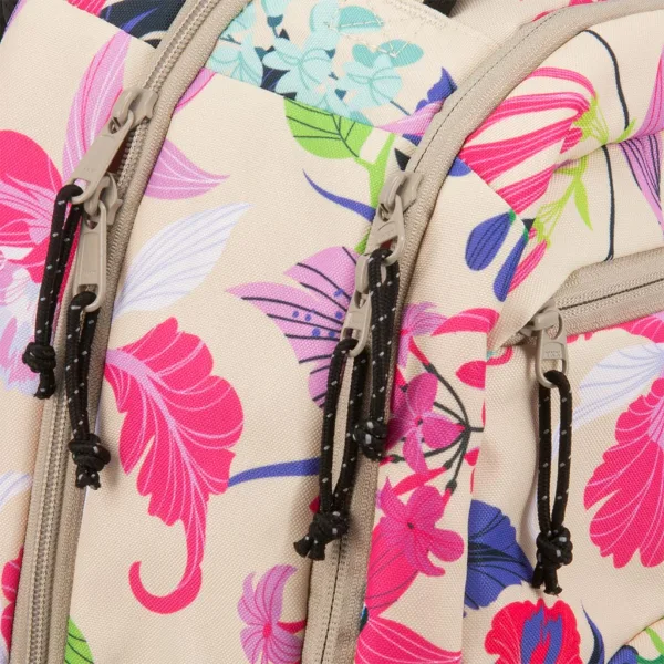 Ars Una: Zaino ergonomico con fiori Beach Flowers, 33x45x24 cm immagine 6