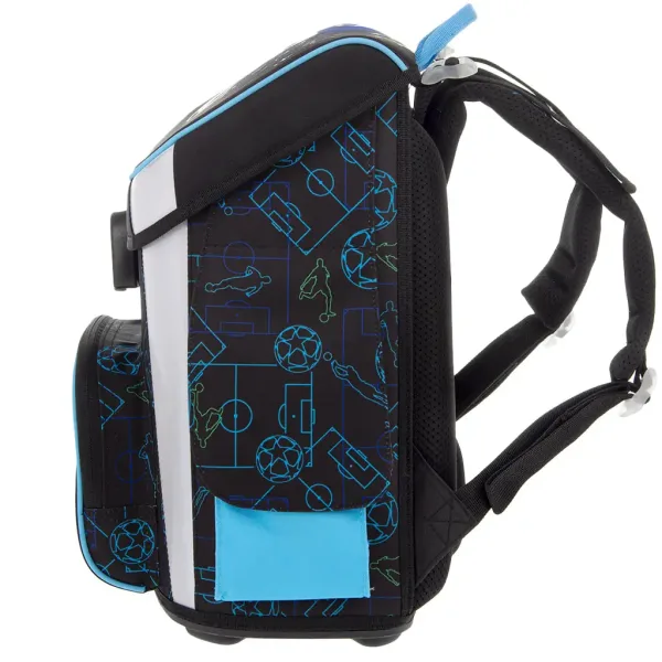 Ars Una: Zaino scolastico Champs compatto ed ergonomico con chiusura magnetica, 33x41x24 cm immagine 4