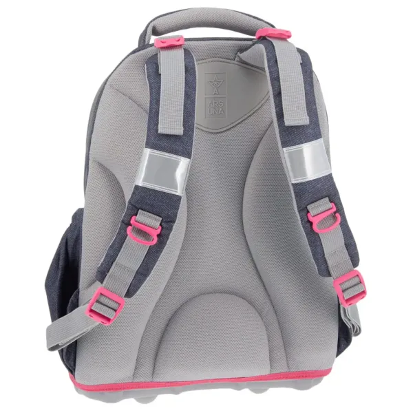 Ars Una: Zaino scolastico anatomico Think-Pink, 33x42x21cm immagine 2