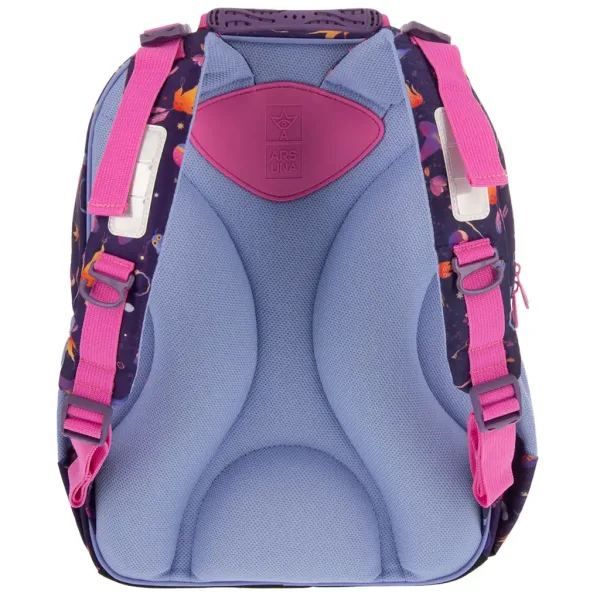 Ars Una: Zaino scolastico arrotondato ergo-fit Enchanted, 34x40x21cm immagine 3