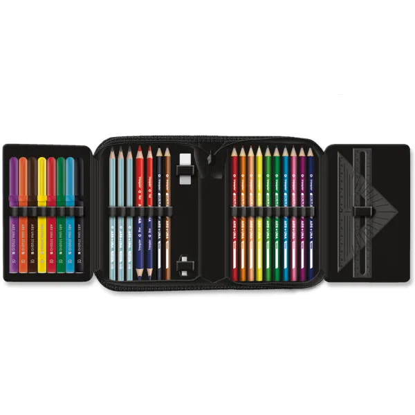 Ars Una: astuccio pieghevole "Gamers HUD" completo 13x19x4 cm immagine 2
