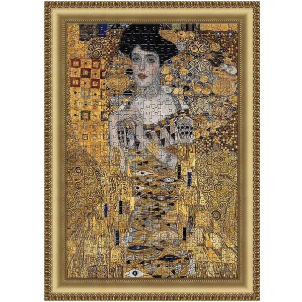 ArtFrame: Gustav Klimt - Adele Bloch-Bauer I. puzzle da 500 pezzi con cornice - Trefl immagine 1