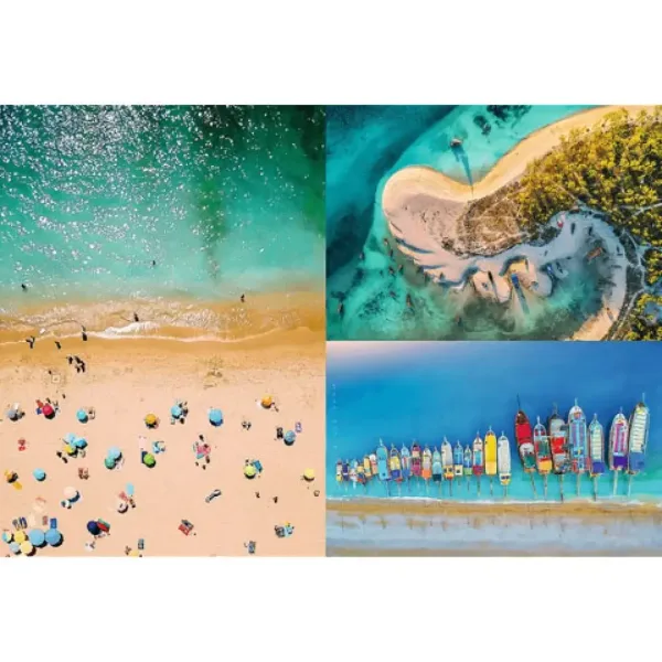 Aspettando lalta marea puzzle da 1500 pezzi - Trefl immagine 2