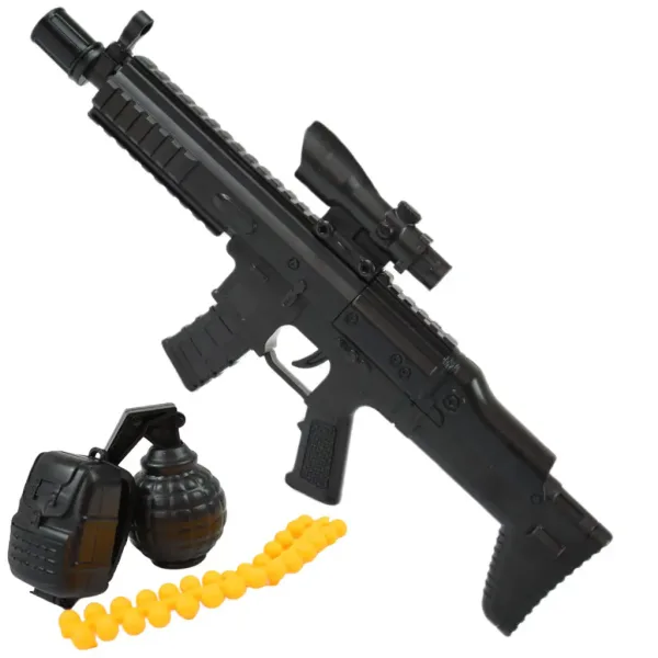 Assault Game: Set di armi militari con accessori e proiettili in diverse varianti immagine 2