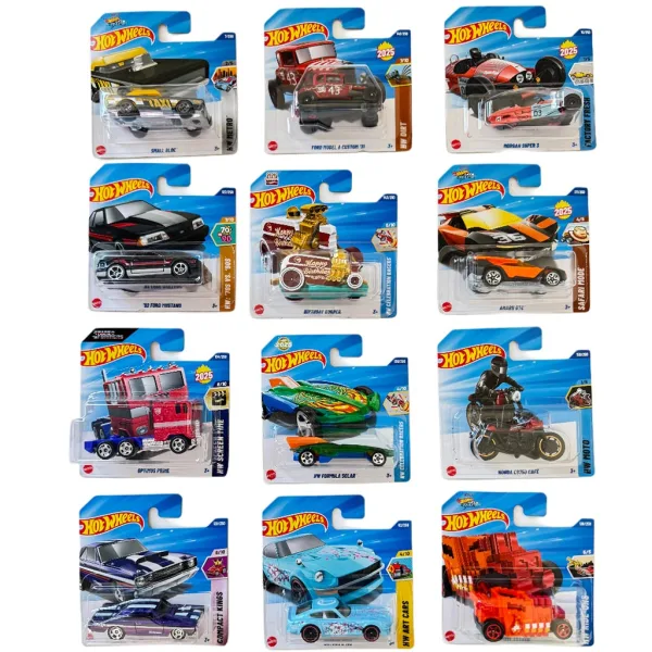 Assortimento di macchinine Hot Wheels in blister immagine 1
