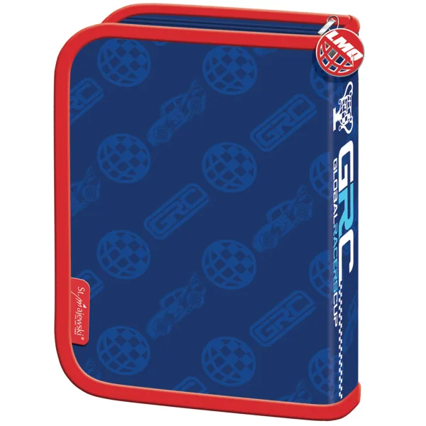 Astuccio Cars blu-rosso pieghevole, 20,5cm x 13,5cm x 3,5cm immagine 2