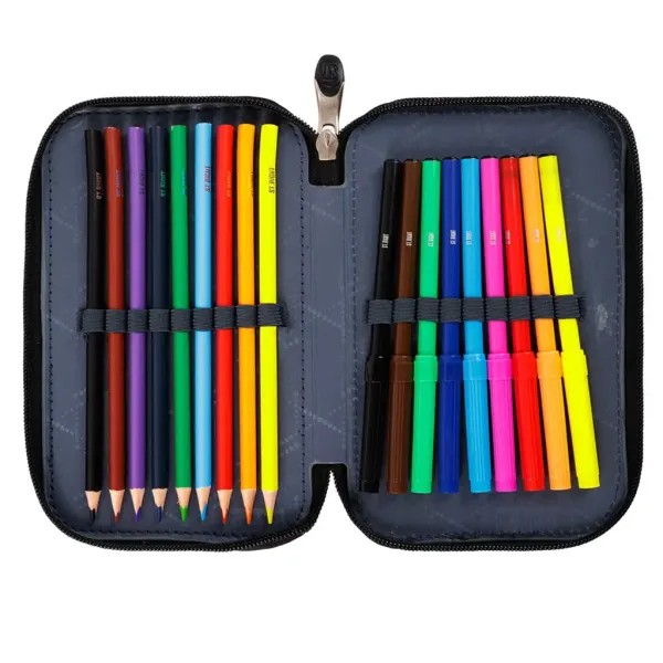 Astuccio a due piani St.Right Blue Gamer riempito immagine 2