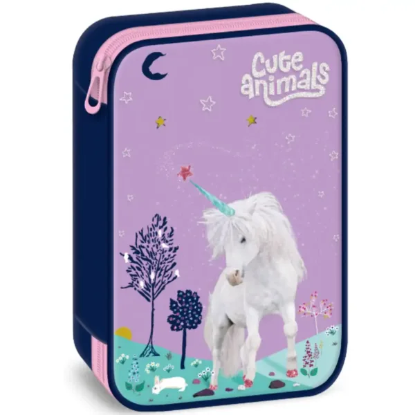 Astuccio multi-scomparto Ars Una Cute Pets Unicorno immagine 1