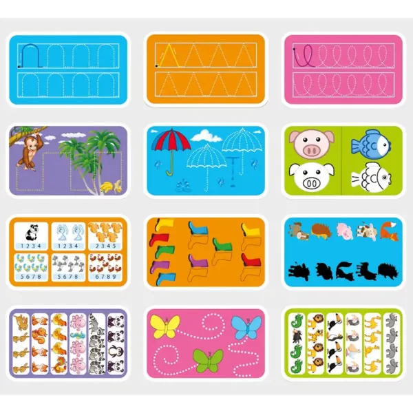Attività di sviluppo per lasilo - Carte di sviluppo per bambini di 4-6 anni immagine 2