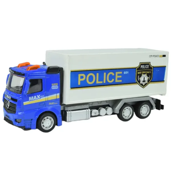 Auto della polizia: Camion della polizia a molla in diverse varianti 19cm immagine 4