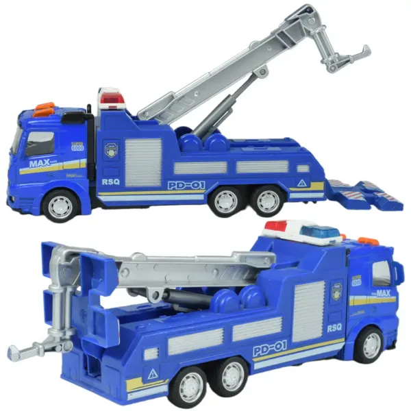 Auto della polizia: Camion della polizia a molla in diverse varianti 19cm immagine 7
