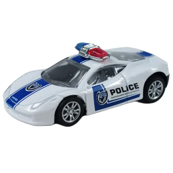 Auto della polizia: Set di auto della polizia in metallo in diverse varianti 1/50 1 pezzo immagine 4