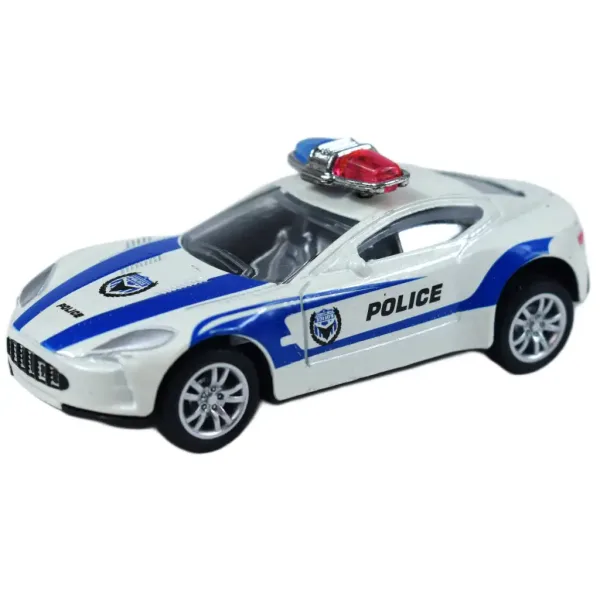 Auto della polizia: Set di auto della polizia in metallo in diverse varianti 1/50 1 pezzo immagine 8