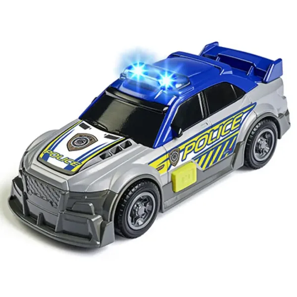 Auto della polizia con luci e suoni 15cm - Dickie Toys immagine 2