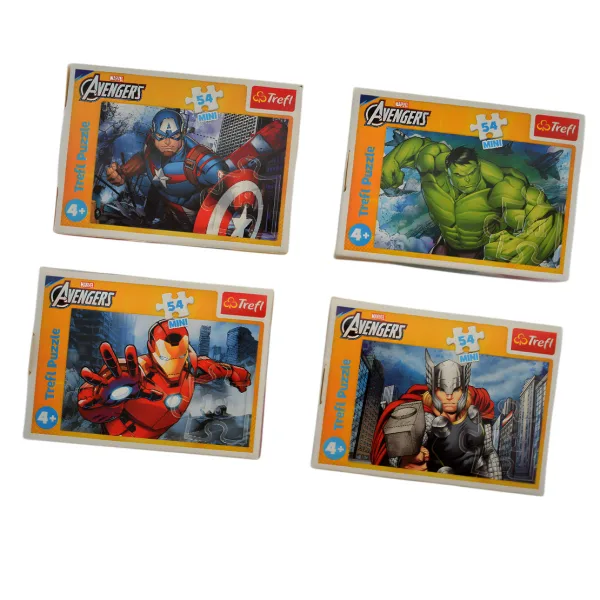 Avengers mini puzzle da 54 pezzi, assortiti, 1 pezzo - Trefl immagine 1