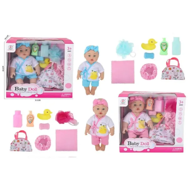 Baby Dolls neonato con set da bagno, disponibile in due varianti immagine 2