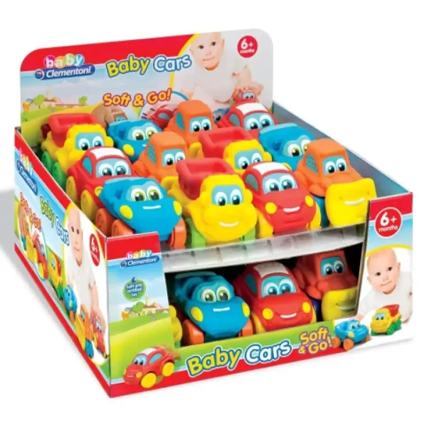 Baby Soft & Go macchinine morbide in diverse varianti - Clementoni immagine 3