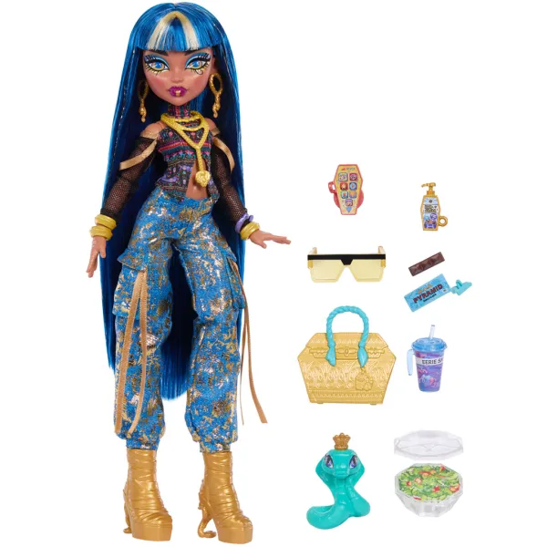 Bambola Cleo di Monster High con accessori - Mattel immagine 3