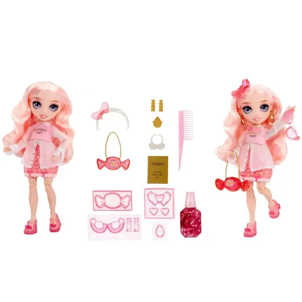 Bambola alla moda Rainbow Crystal Bella con accessori fai-da-te immagine 2