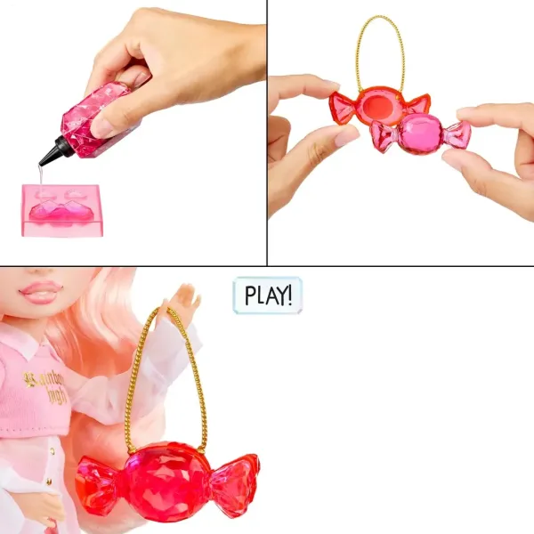 Bambola alla moda Rainbow Crystal Bella con accessori fai-da-te immagine 3