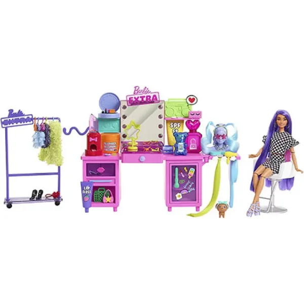 Barbie: Camerino stravagante con bambola - Mattel immagine 3