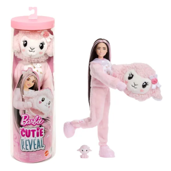 Barbie: Cutie Reveal bambola a sorpresa - Pecora - Mattel immagine 1