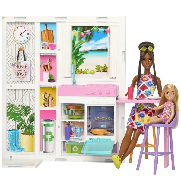 Barbie: Insieme per la Terra casa dei sogni con accessori - Mattel immagine 3