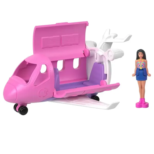 Barbie: Mini BarbieLand Veicoli - Set Aereo dei Sogni - Mattel immagine 3