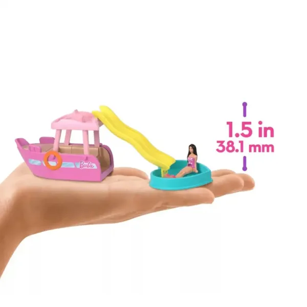 Barbie: Mini BarbieLand Veicoli - Set Nave dei Sogni - Mattel immagine 4