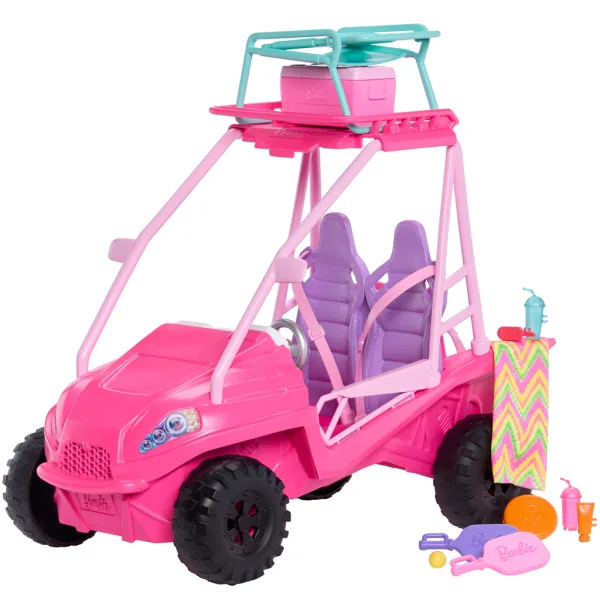 Barbie Mysteries: Detective sulla Spiaggia veicolo da spiaggia - Mattel immagine 3