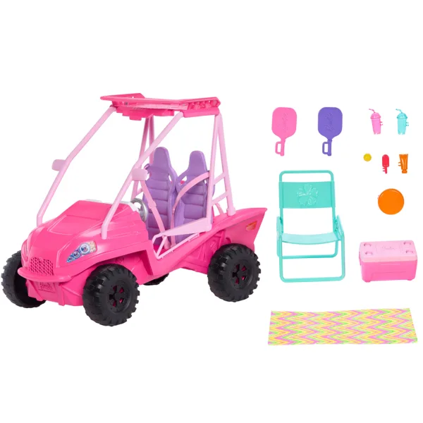 Barbie Mysteries: Detective sulla Spiaggia veicolo da spiaggia - Mattel immagine 5