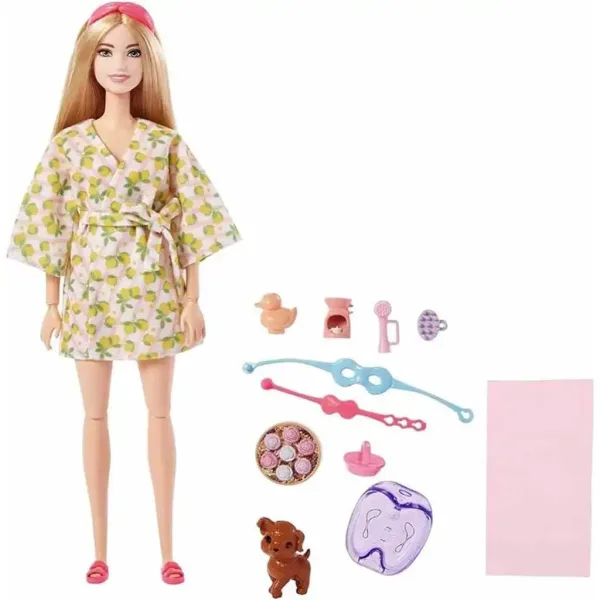 Barbie: Ricarica e Relax con il cagnolino - Mattel immagine 2
