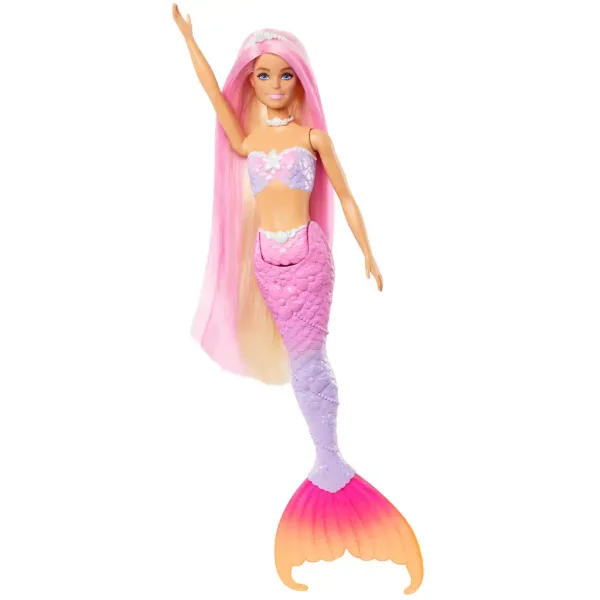 Barbie: Sirena che cambia colore con accessori - Mattel immagine 3