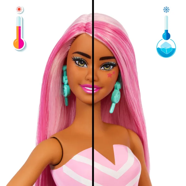 Barbie: Slime rivelazione shaker profumato - Rosa - Mattel immagine 3