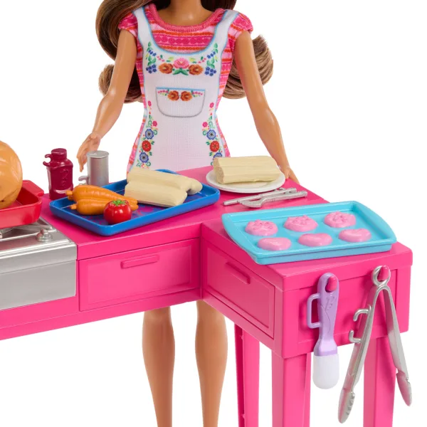 Barbie e Teresa: Set da gioco Cucina da Sogno - Mattel immagine 4