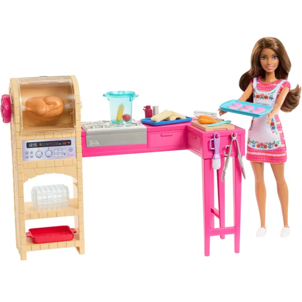 Barbie e Teresa: Set da gioco Cucina da Sogno - Mattel immagine 5