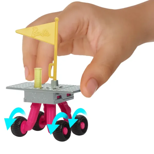 Barbie: set di gioco per il 65° anniversario della carriera - Bambola astronauta con accessori - Mattel immagine 4
