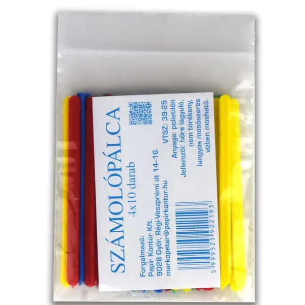 Bastoncini colorati per contare, confezione da 40 pezzi. immagine 1