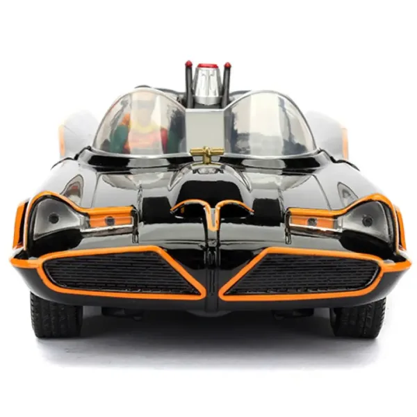 Batman: Batmobile classico della serie animata TV, auto in metallo assemblabile 1/24 - Simba Toys immagine 5